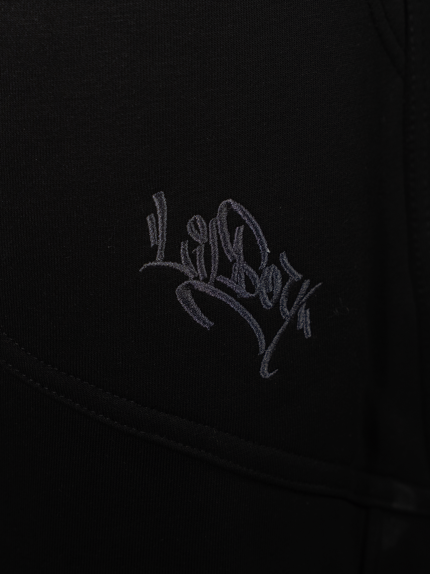 Sweatpants Wide Tapered Fit - Black